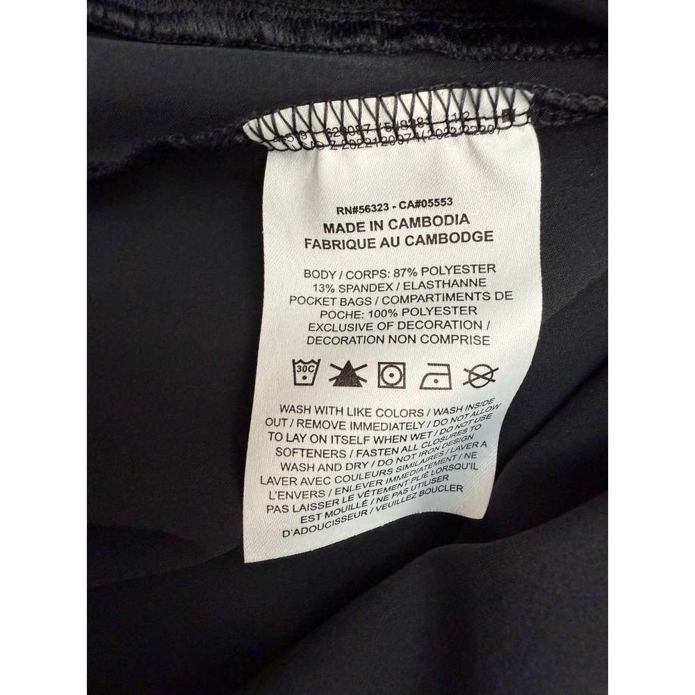 Nike Dri Fit Pants XXL Black Athletic Jogger Stretch Zip Pocket Training - Picture 8 of 10